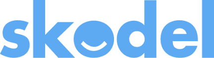 Skodel logo (words)