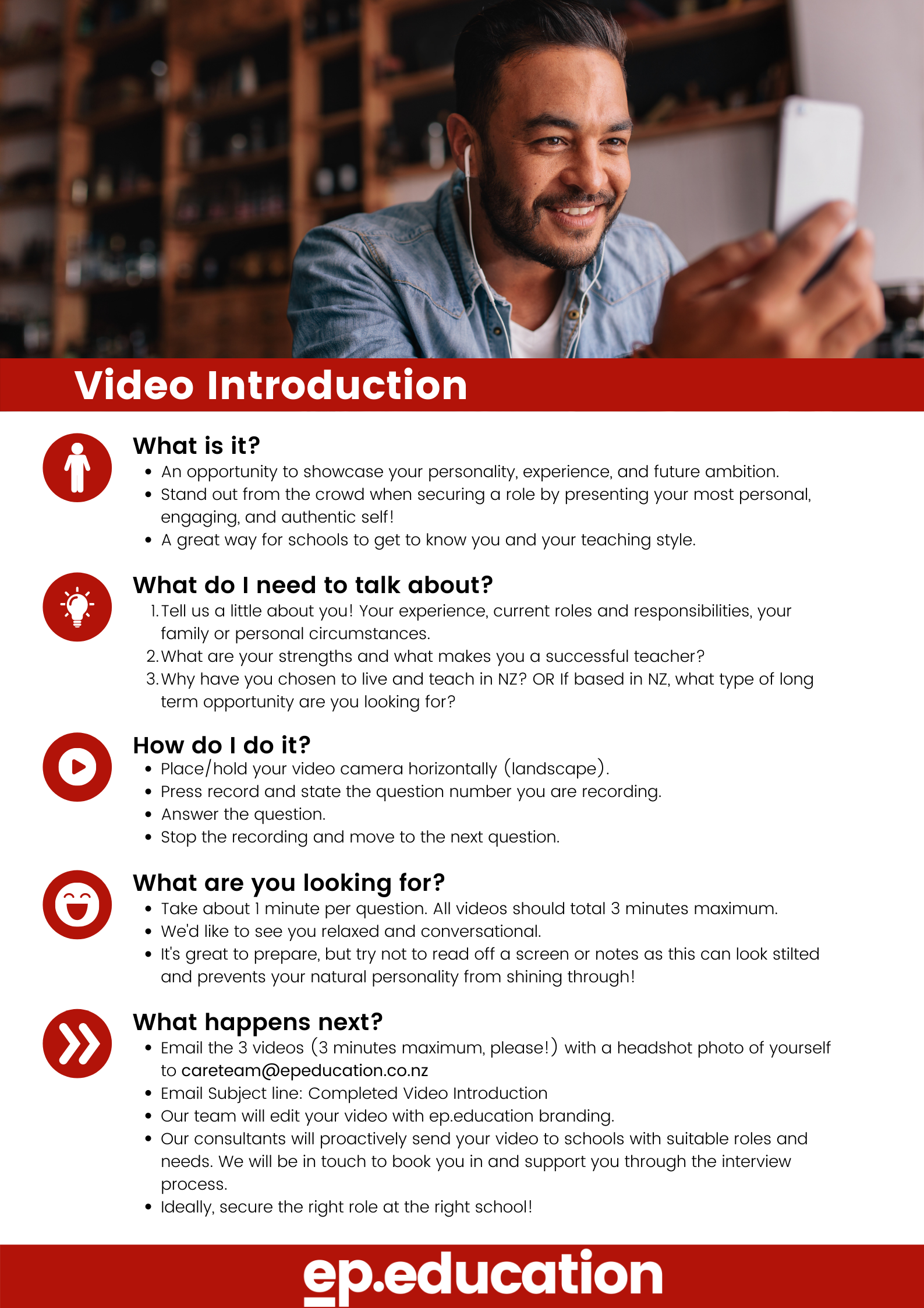 Video Introduction Instructions